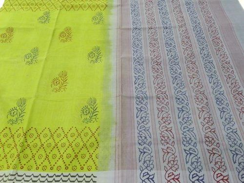SALEM BLOCK PRINT COTTON SAREES